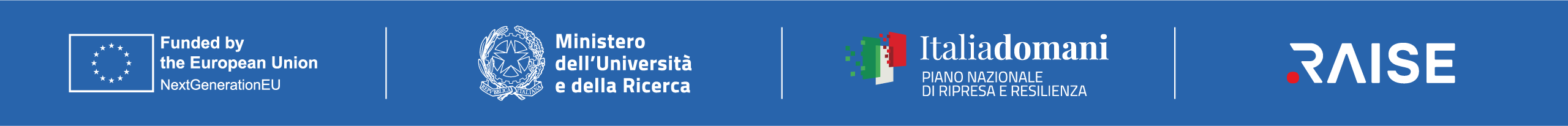 Loghi RAISE Footer